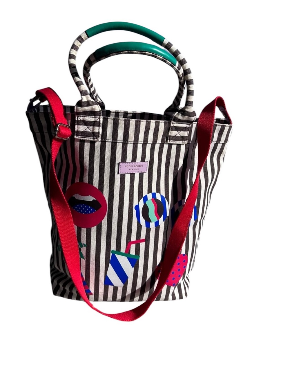 Henri Bendel x Craig & Karl Limited Edition Pop Art Tote Bag ❤️ - Picture 2 of 9